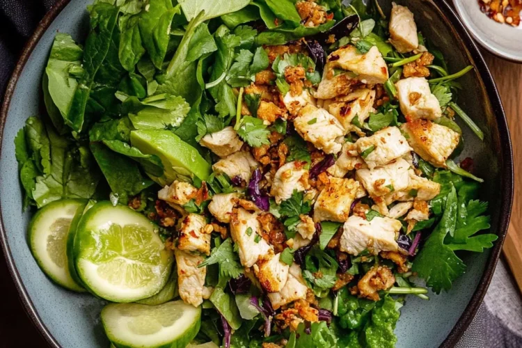 Thai Larb Chicken Fresh Herb Salad: An Incredible Ultimate Recipe ...
